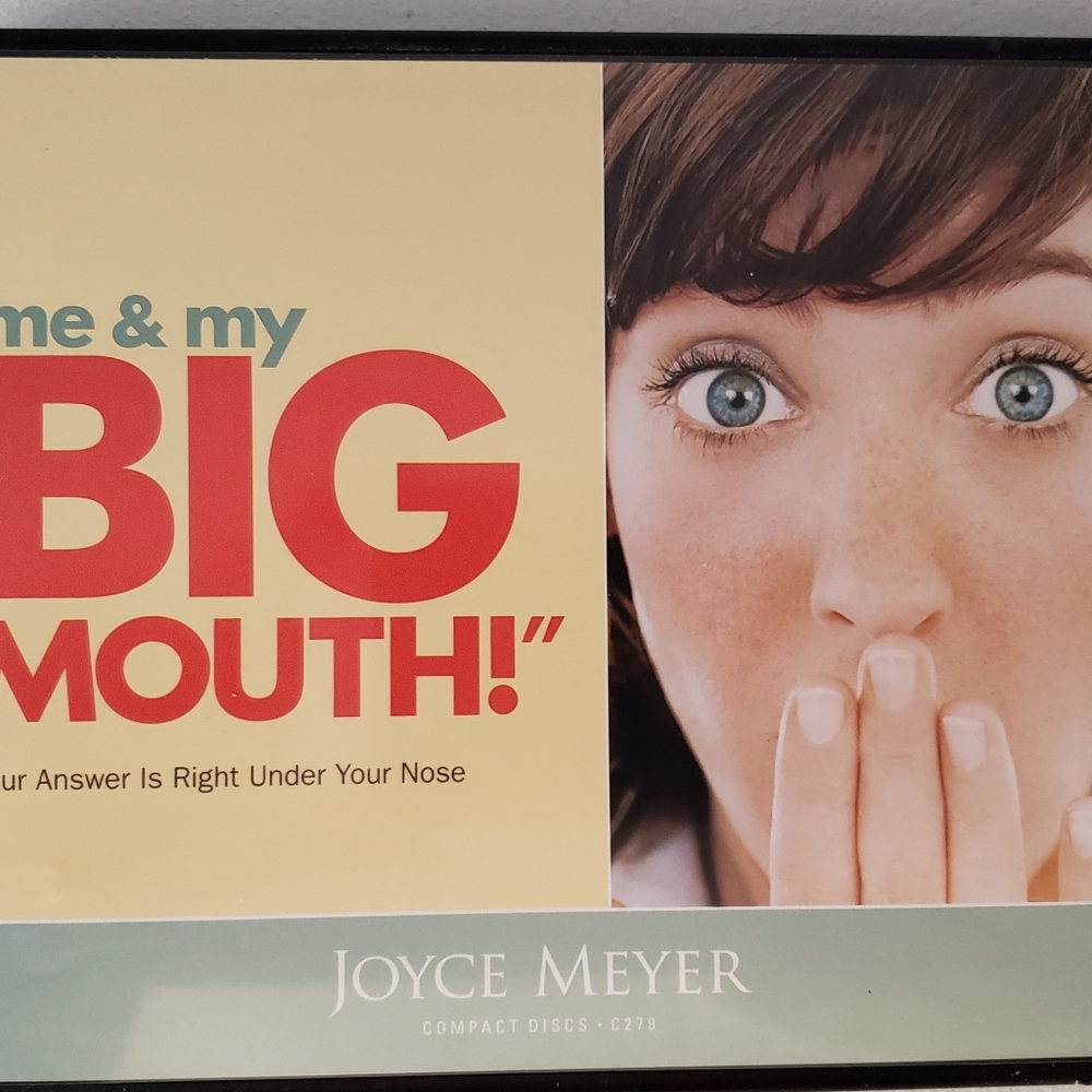 Me & my Big mouth Joyce Meyer audio book CD
